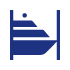 A side view of a ship to indicate its length A side view of a ship to indicate its length